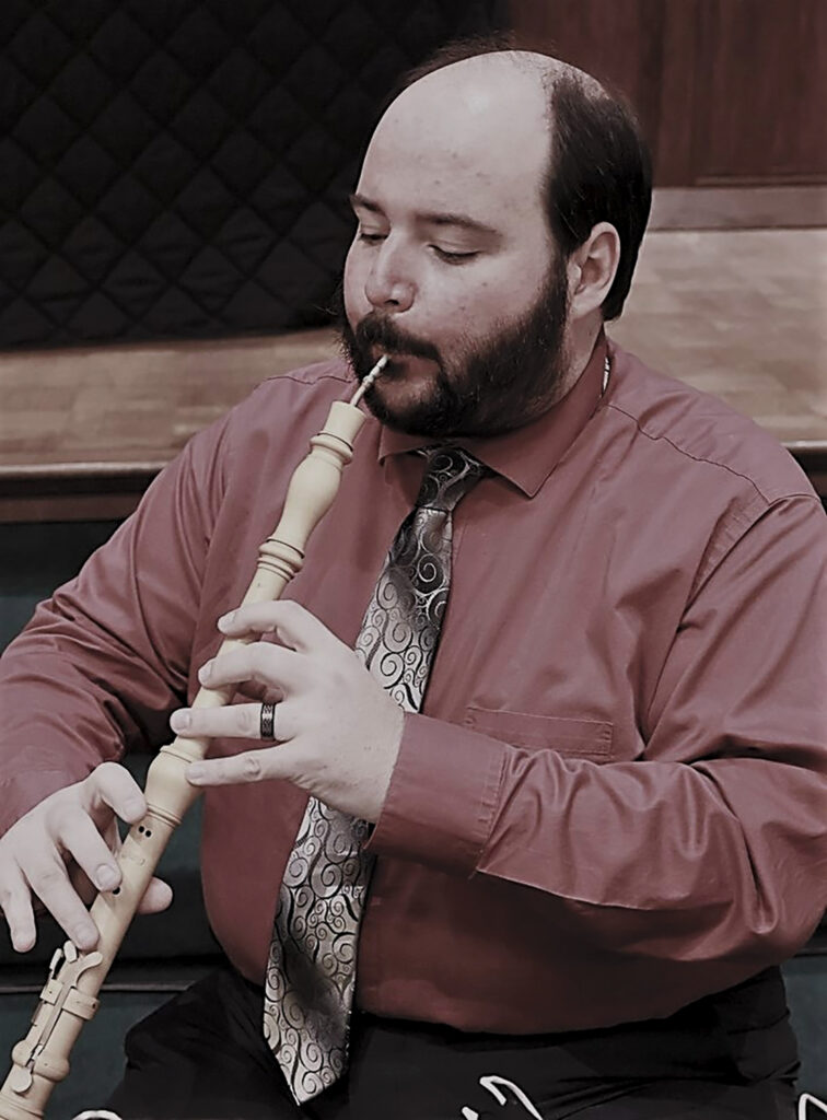 Luke Conklin headshot, musician of Indianapolis Baroque Orchestra