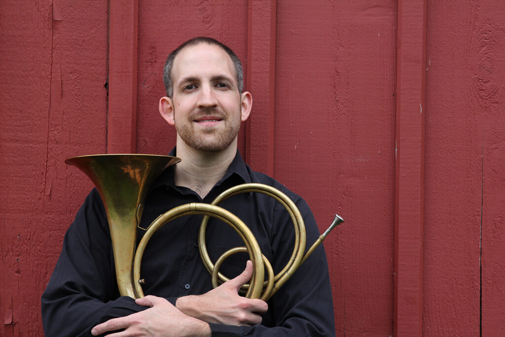 Brad Tatum headshot, musician of Indianapolis Baroque Orchestra